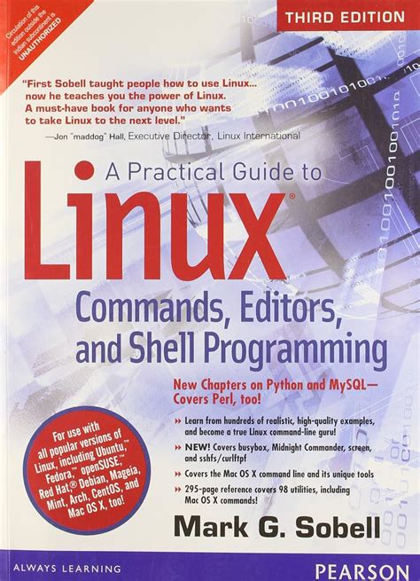 Practical Guide To Linux Sobell Exersise Odd Answers