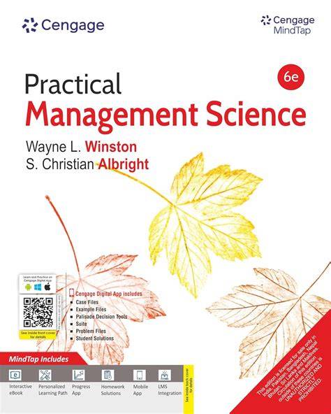 practical management science albright winston