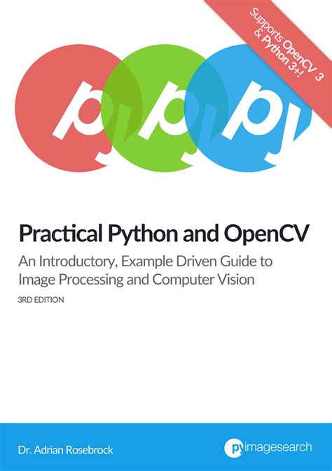 Practical Python And Opencv By Adrian Rosebrock