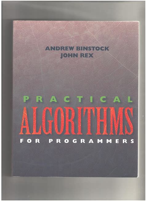 Read Practical Algorithms For Programmers Dmwood 