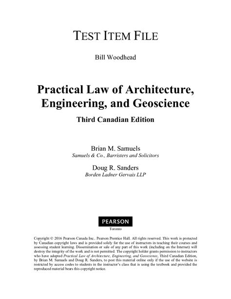Read Online Practical Law Of Architecture Engineering And Geoscience Pdf 