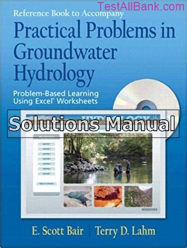 Download Practical Problems In Groundwater Hydrology Solutions Manual 