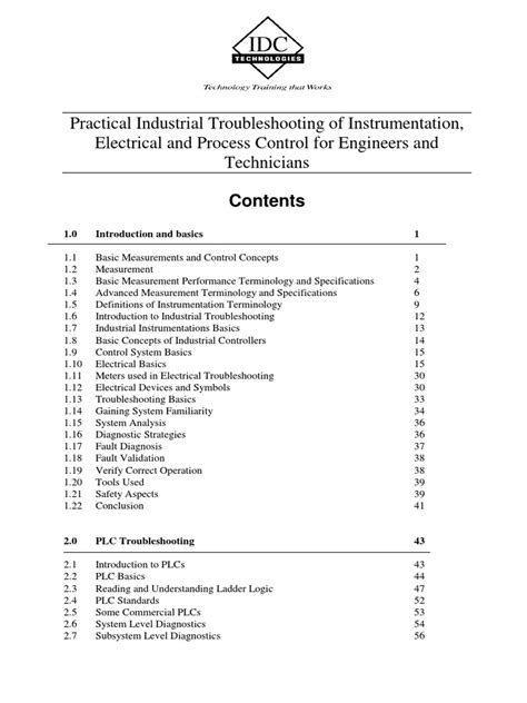 Download Practical Troubleshooting Of Instrumentation Electrical And Process Control 