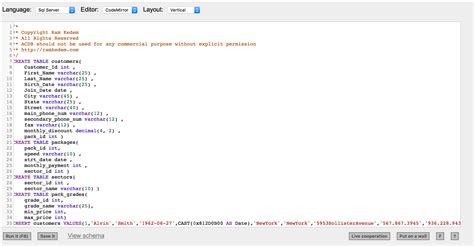 practicar sql online