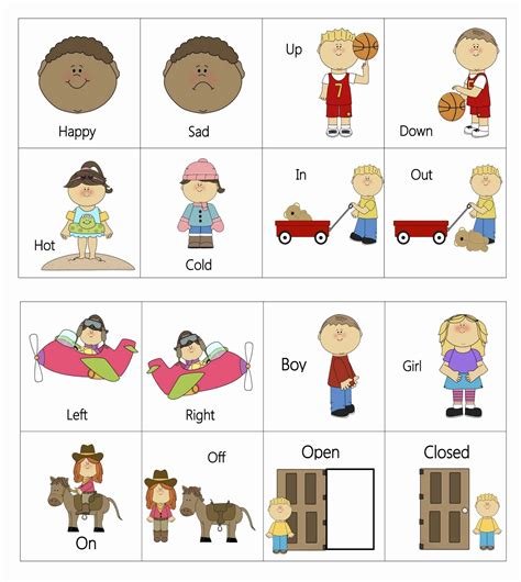 Practice 30 Professionally Opposites Preschool Worksheets Opposites Worksheets For Preschool - Opposites Worksheets For Preschool
