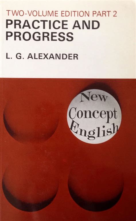 Practice And Progress By Lg Alexander