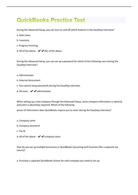 practice guide for quickbooks