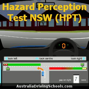 Practice Hazard Perception Test Nsw