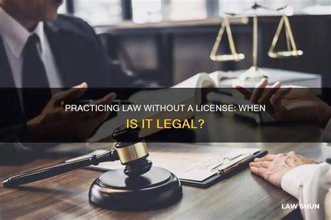 Practice Law Without License