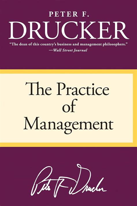 Practice Of Management Peter Druker
