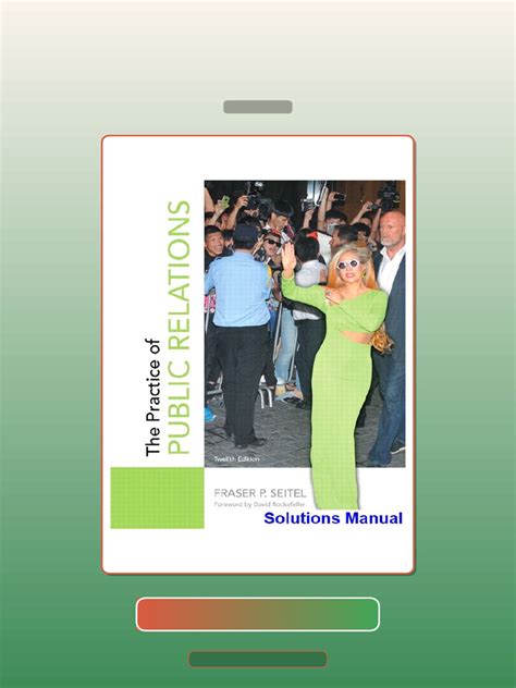 Practice Of Public Relations 12th Edition