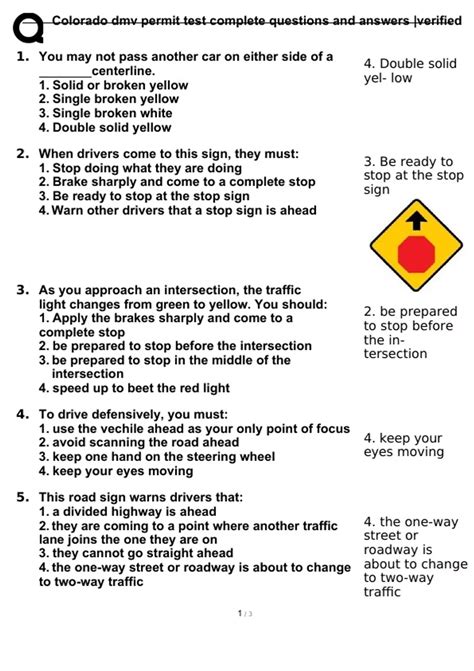 practice permit test colorado