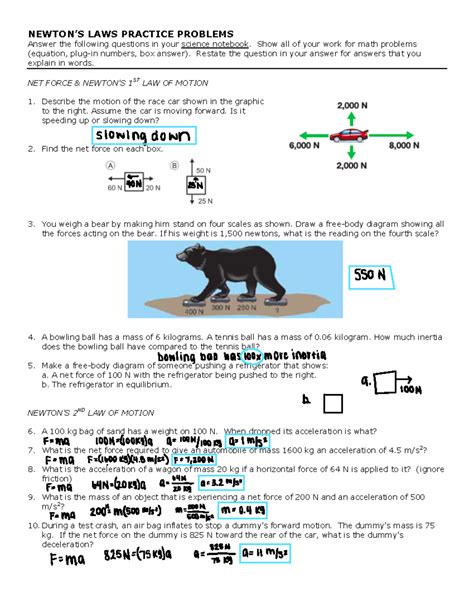 Practice Physics Problems And Answers For Tension