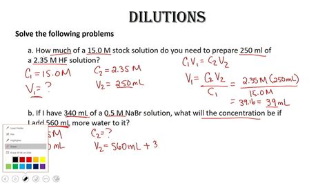 Practice Problem Dilution Calculations 8211 Dubai Khalifas Concentration Practice Worksheet Answers - Concentration Practice Worksheet Answers
