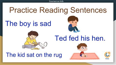 Practice Reading English Sentences For Ukg Class 1 Simple Sentences For Ukg - Simple Sentences For Ukg