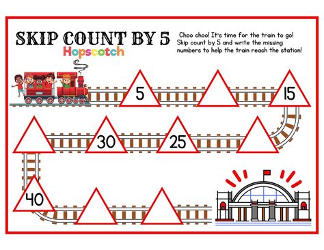Practice Skip Counting With These Playful Math Worksheets Complete Skip Counting Series - Complete Skip Counting Series