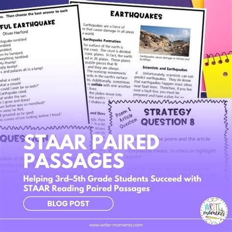 practice staar passages 6th grade