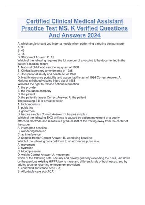 practice test for certified medical examiner