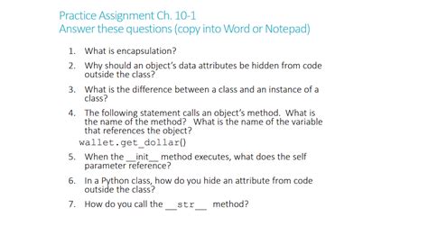 Full Download Practice 10 1 Answers 