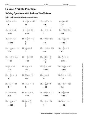 Read Online Practice 9 6 Solving Rational Equations 