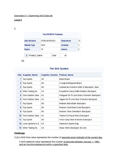 Read Practice Exercises Sas 