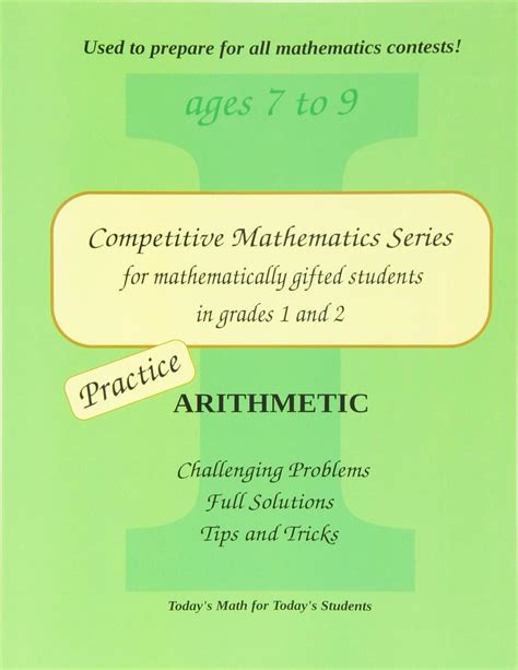 Read Online Practice Operations Level 1 Ages 7 To 9 Competitive Mathematics For Gifted Students Volume 3 