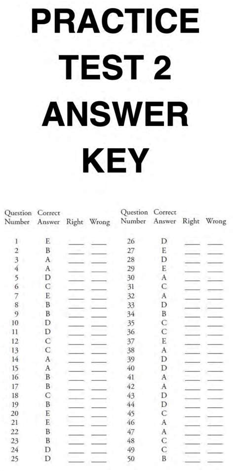 Download Practice Tests And Answer Keys Practice Test 