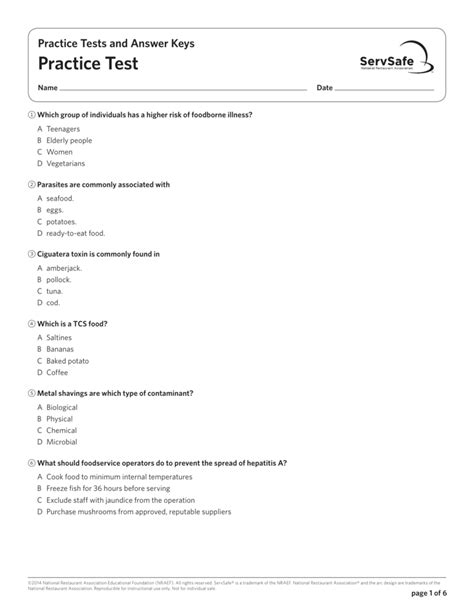 Download Practice Tests And Answer Keys Practice Test 