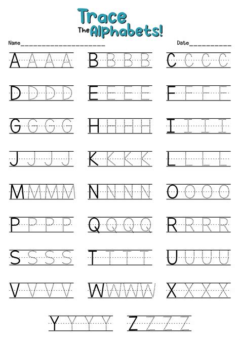 Practise Alphabet Writing