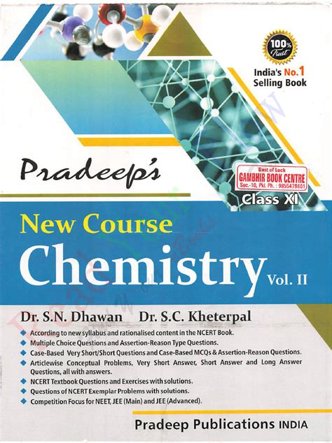 Pradeep Chemistry Guide Class 11th