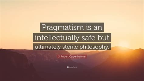 Pragmatic Philosophy Quotes