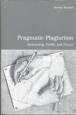 Full Download Pragmatic Plagiarism By Marilyn Randall 