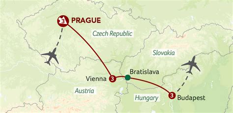 prague vienne budapest