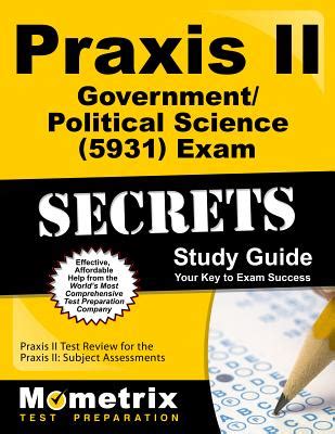 Read Online Praxis Ii Government Political Science Study Guide 