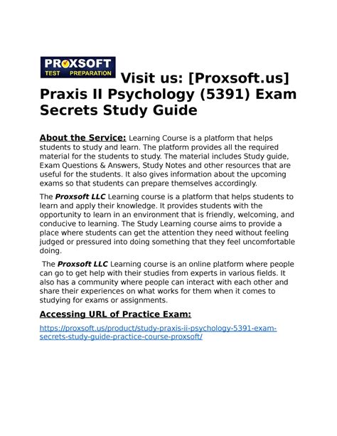 Read Online Praxis Ii Psychology 5391 Exam Secrets Study Guide Praxis Ii Test Review For The Praxis Ii Subject Assessments Mometrix Secrets Study Guides 