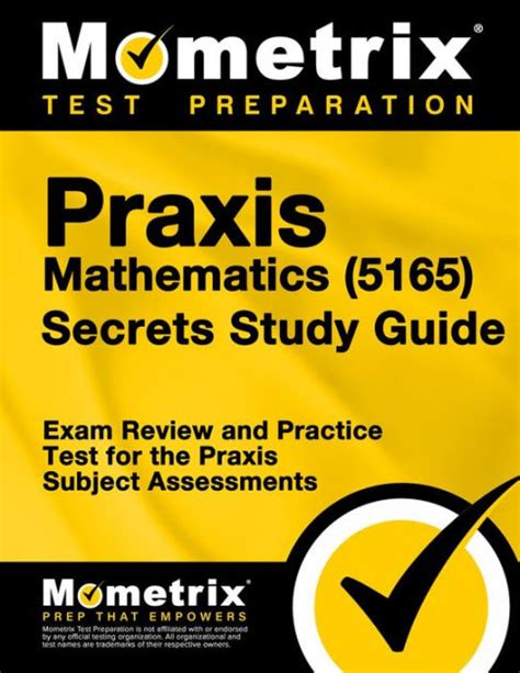 Full Download Praxis Math Study Guide 