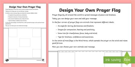 Prayer Flags Template