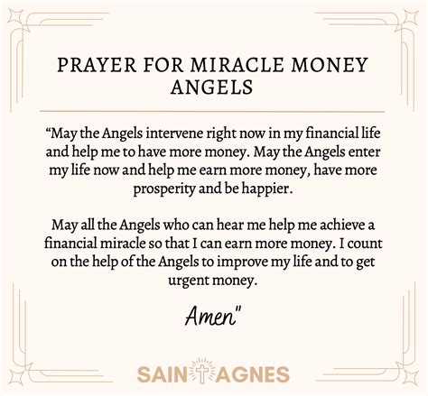 Prayer For Money