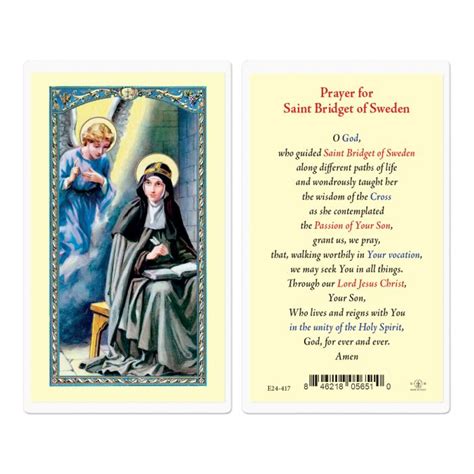 Prayer Of Saint Bridget