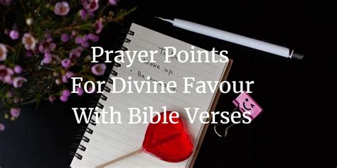 Prayer Points For Favour And Open Doors