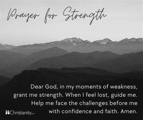 Prayer Quotes For Strength