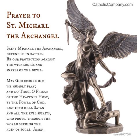 Prayer To Michael