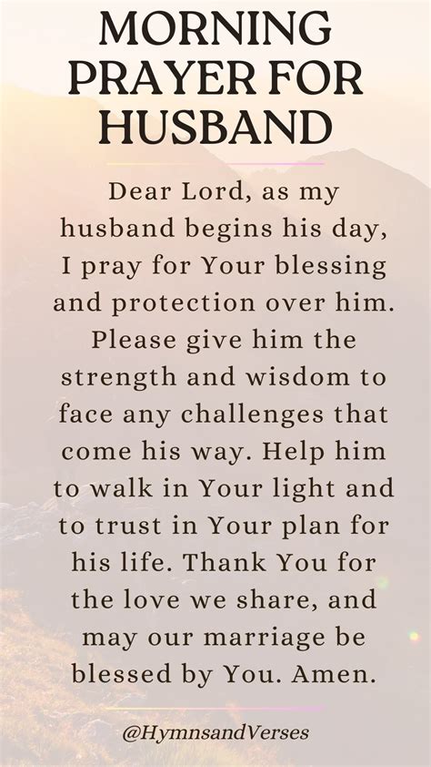 Prayers For Husband