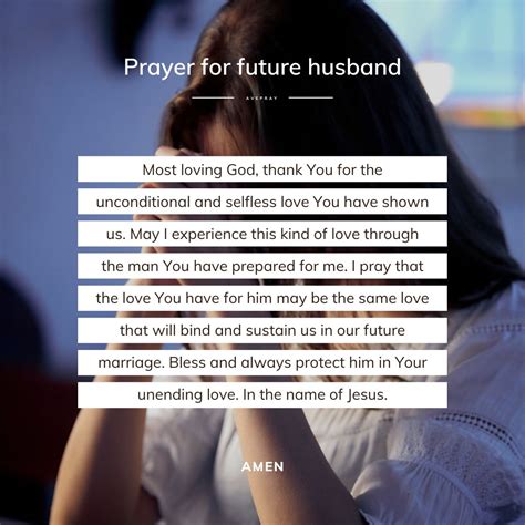 Prayers For Your Future Husband A Prayer Guide