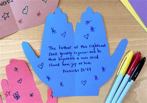 praying hands crafts for children