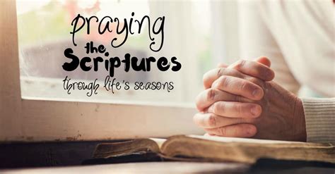 Read Online Praying The Scriptures 