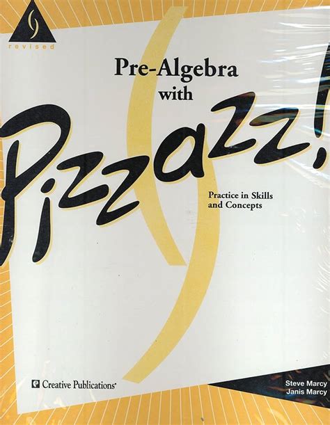 Pre Algebra With Pizzazz