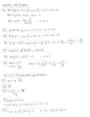 pre calc final exam with answers
