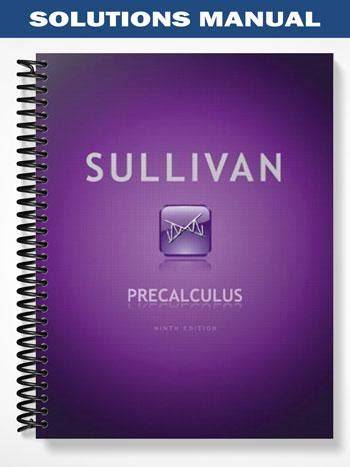 pre calculus michael sullivan 9th edition answer