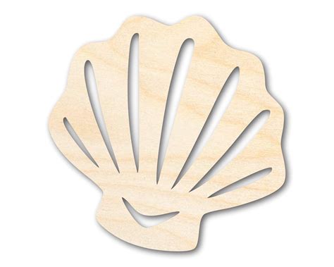 Pre Cut Sea Shell Shape Paper